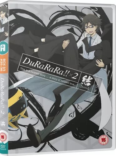 Durarara!!x2 - Ketsu DVD (2018) Akeko Yokoyama, 2 levyä, ikäraja 15