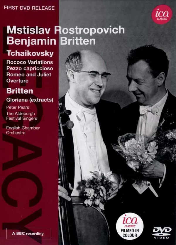 Mstislav Rostropovich / Benjamin Britten (DVD, 2012)
