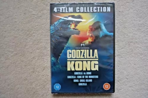 Godzilla & Kong: 4 Film Collection DVD