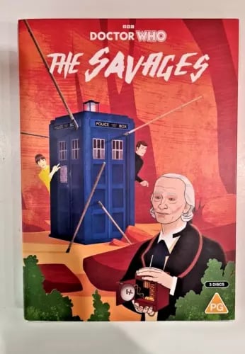 DOCTOR WHO THE SAVAGES DVD Brand New