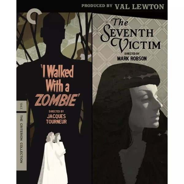 I Walked With a Zombie/The Seventh Victim: Criterion [12] Blu-ray Brand New