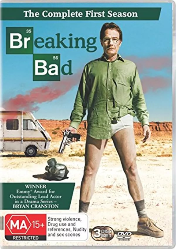 Breaking Bad: Sæson 1 DVD - Drama (2009) med Bryan Cranston