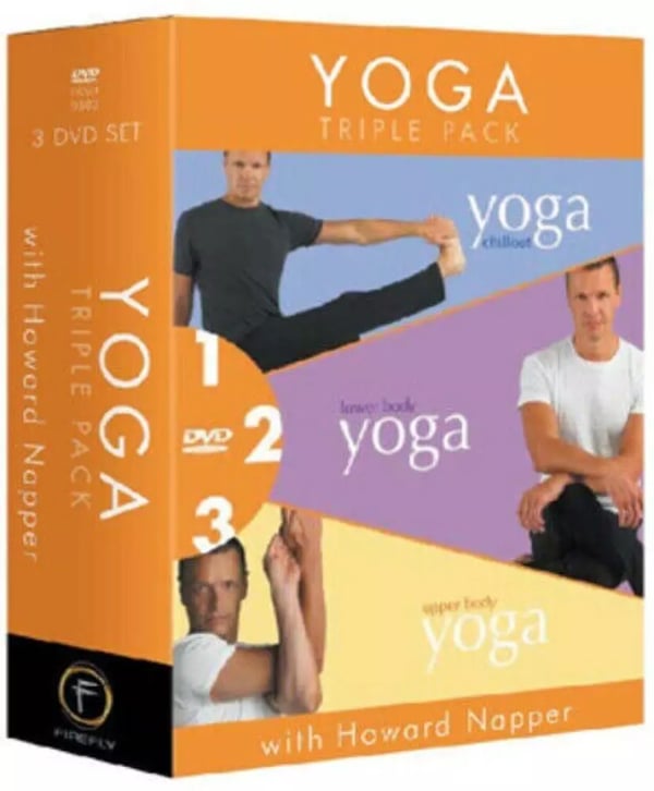 Yoga Triple Pack With Howard Napper DVD (2006) Brand New