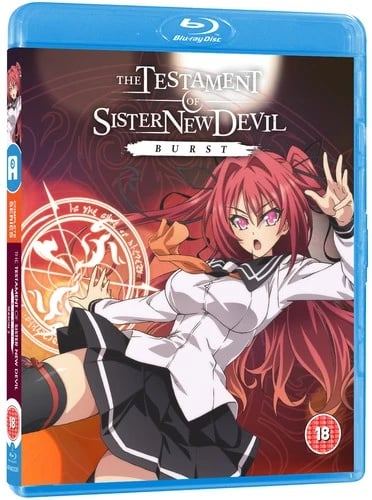 The Testament of Sister Devil: Burst [18] Blu-ray Brand New