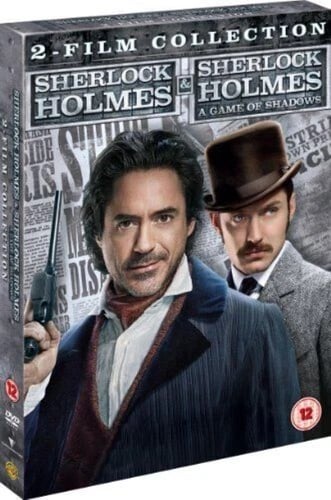 Sherlock Holmes and Sherlock Holmes: A Game of Shadows DVD Brand New