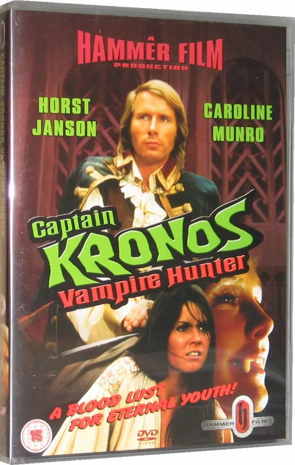 Captain Kronos Vampire Hunter Sci-Fi Hammer Film DVD Brand New