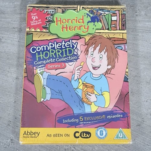 Horrid Henry: Täysin Kamala Koko Sarja 3 (DVD) Horrid Henry: Täysin Kamala Koko Sarja 3 (DVD)