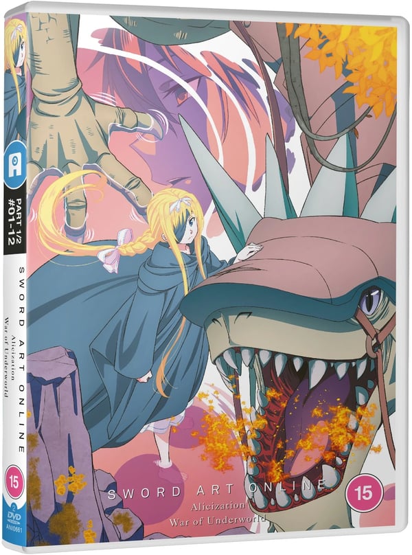Sword Art Online: Alicization - War of Underworld: Part 1 [15] DVD Brand New