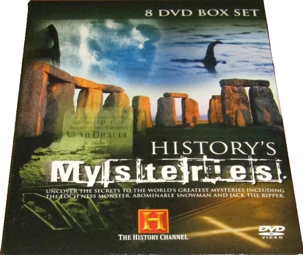 History's Mysteries (8 DVD Box Set), The History Channel, Brand New