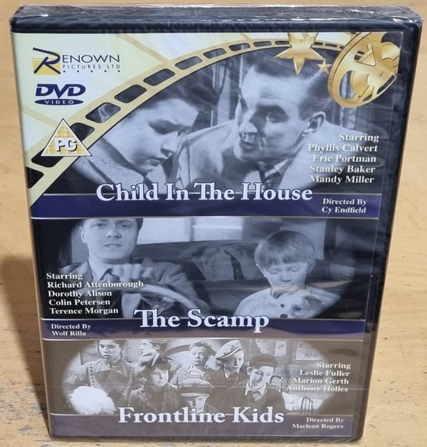 The Scamp / Child In The House / Frontline Kids DVD Renown Pictures Brand New