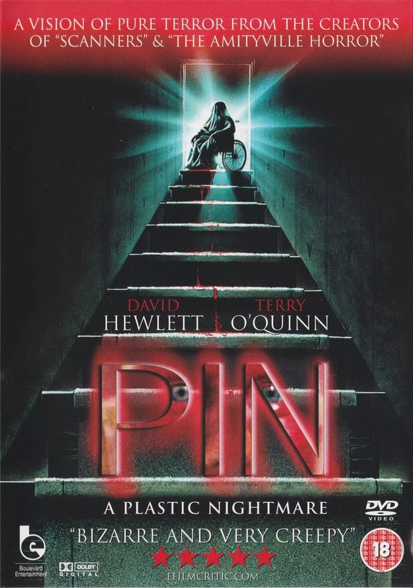 Pin - David Hewlett, Terry O'Quinn (Boulevard) - All Regions DVD Brand New Pin - David Hewlett, Terry O'Quinn (Boulevard) - All Regions DVD Brand New