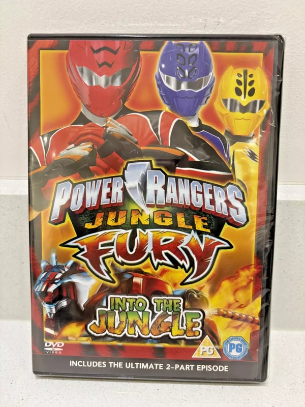 Power Rangers Jungle Fury Into the Jungle Vol 1 DVD Factory Brand New