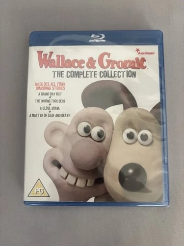Wallace And Gromit The Complete Collection Blu-Ray DVD Brand New