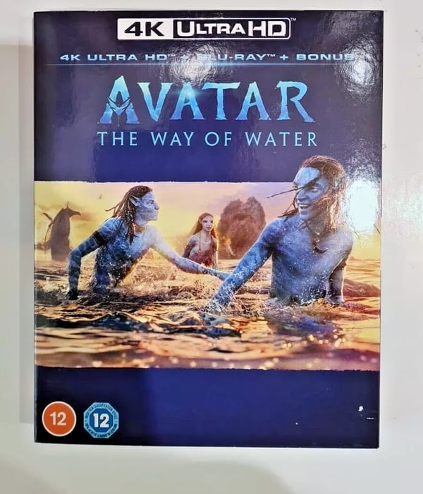 4K UHD BLU-RAY AVATAR THE WAY OF WATER STOCK Brand New