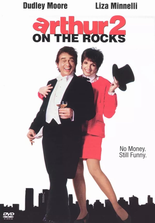 Arthur 2: On the Rocks [DVD] [1989] [Region 1] [US Import] [NTSC] Moore,Dudley Brand New