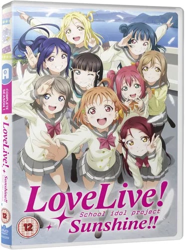 Love Live! Sunshine!!: Sesong 1 DVD (2018) Masashi Hirayama, 2 disker, sert 12