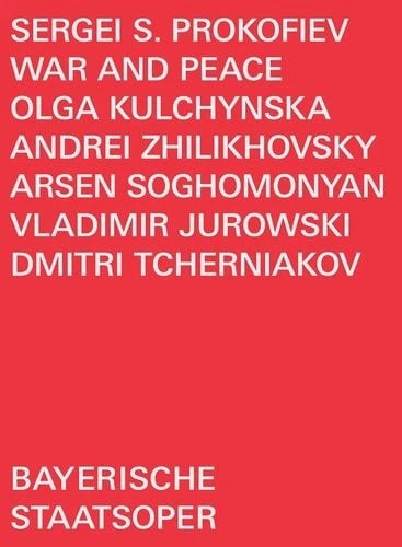 War and Peace: Bayerische Staatsoper (Jurowski) DVD (2025) Vladimir Jurowski Brand New
