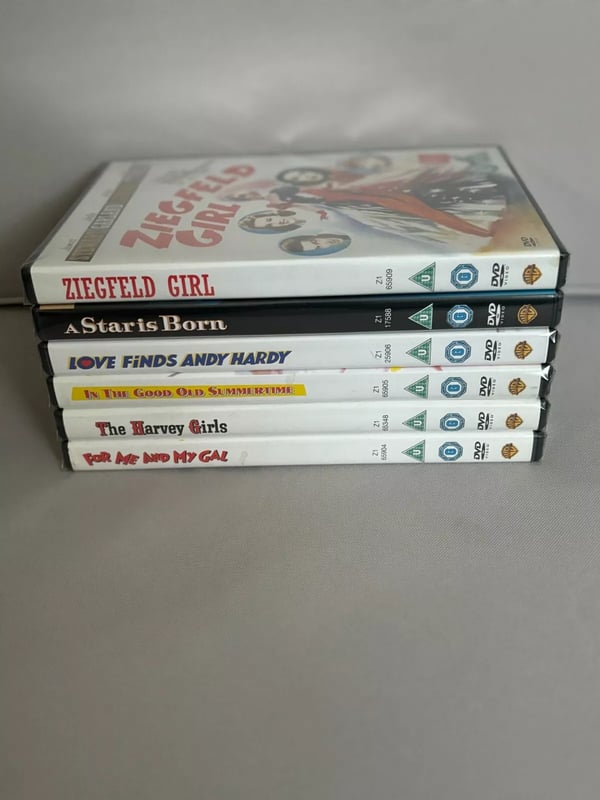 JUDY GARLAND THE SIGNATURE COLLECTION DVD'S Brand New