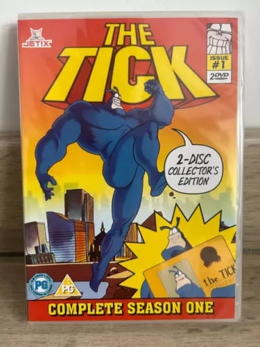 The Tick: Komplet Sæson Et Animeret DVD The Tick: Komplet Sæson Et Animeret DVD