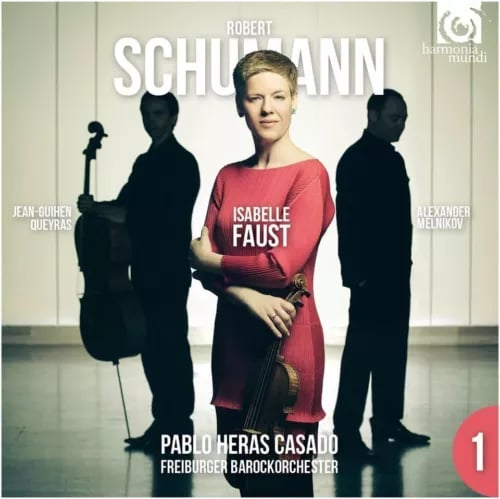 Isabelle Faust - Schumann: Violin Concerto; Piano Trio No. 3 Op. 110 (CD + DVD) Brand New