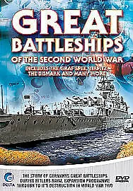 Great Battleships of the Second World War [DVD] Brand New