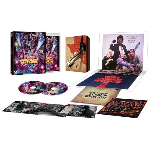 The Texas Chainsaw Massacre 2 Limited Edition [18] Blu-ray Brand New