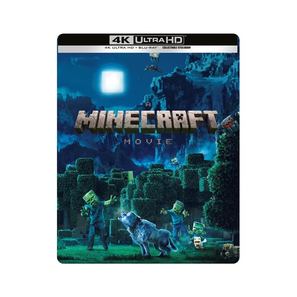 Minecraft Movie Steelbook: Night Scene (4K UHD)