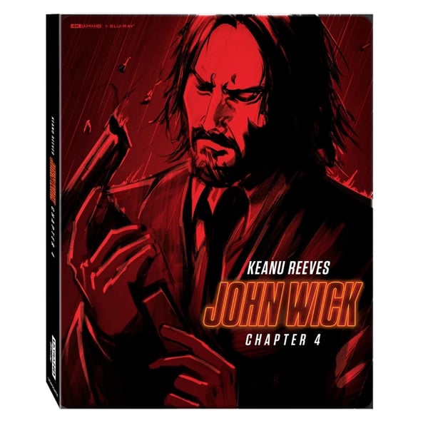 John Wick: Chapter 4 Steelbook Limited Edition [15] 4K UHD