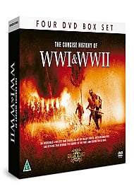 Kortfattet Historie Om Første & Anden Verdenskrig – DVD Gavepakke