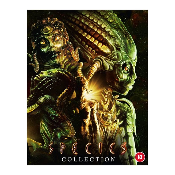 Species 1-4 Collection [18] Blu-ray Box Sæt