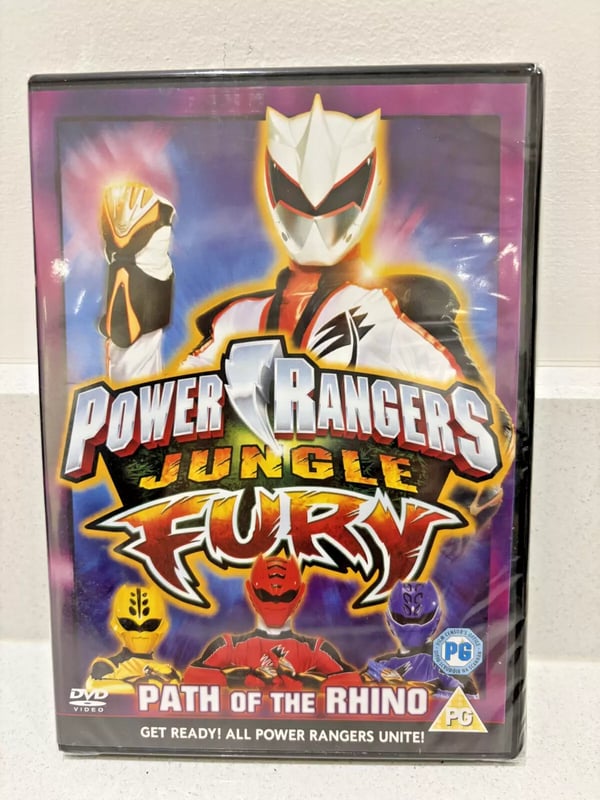 Power Rangers Jungle Fury Vol.4: Path Of The Rhino DVD