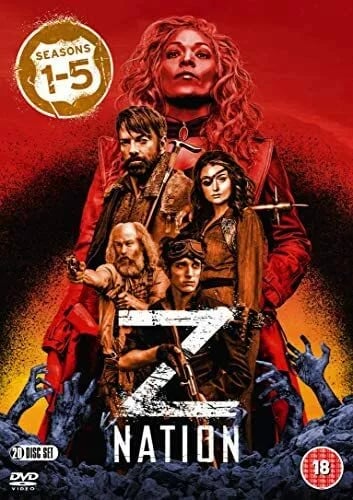 Z Nation: Sæson 1-5 Box Set - Komplet DVD-samling