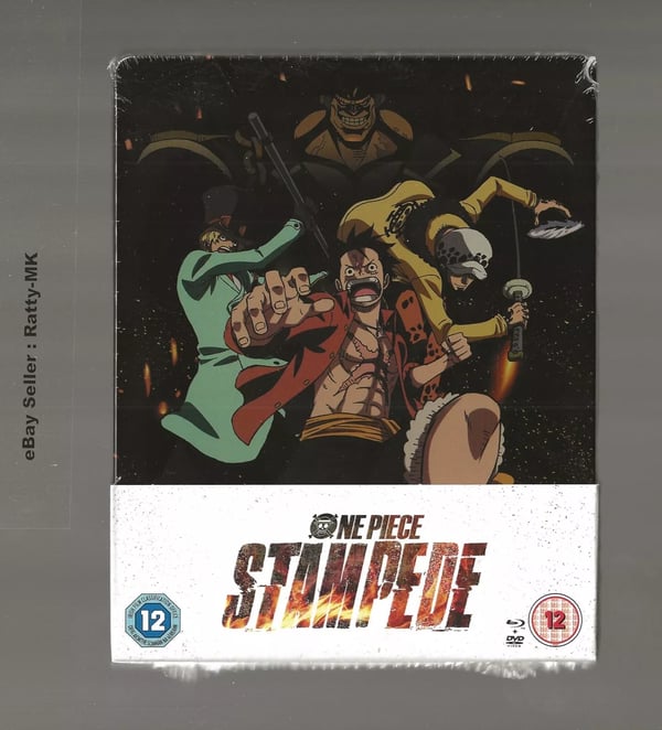 One Piece Stampede: Eksklusiivinen Steelbook Blu-ray + DVD