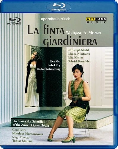La Finta Giardiniera: Zürichoperaen (DVD, 2013) – Harnoncourt