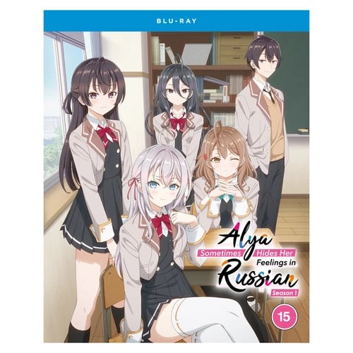Alya Sometimes Hides Her Feelings in Russian: Season 1 [15] Blu-ray Brand New