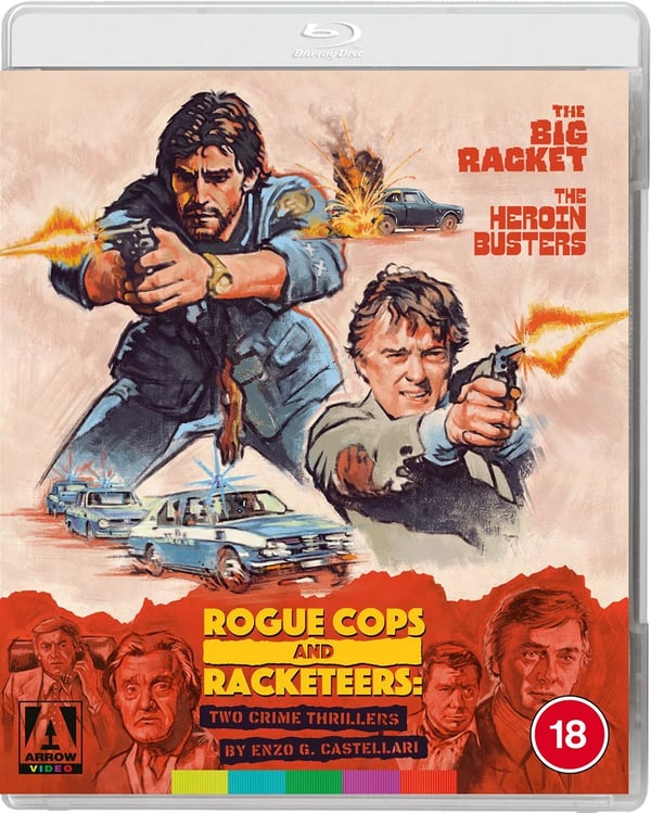 Rogue Cops and Racketeers: Two Thrillers By Enzo G. Castellari [18] Blu-ray Brand New