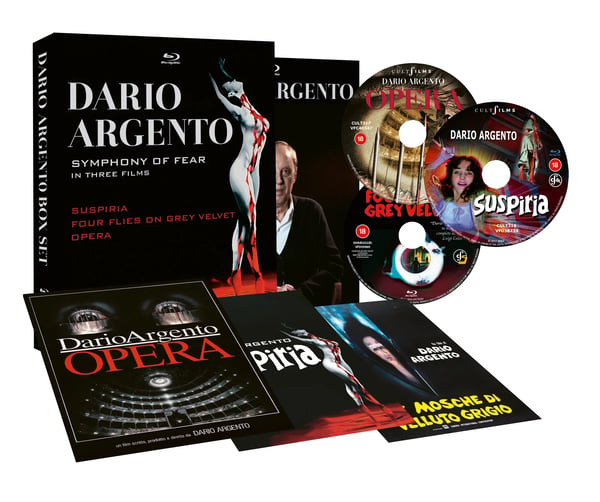 Dario Argento: Symphony of Fear (Blu-ray Bokssett) Dario Argento: Symphony of Fear (Blu-ray Bokssett)