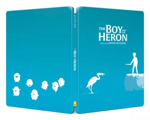 The Boy and the Heron Steelbook Limited Edition [12] 4K UHD Brand New
