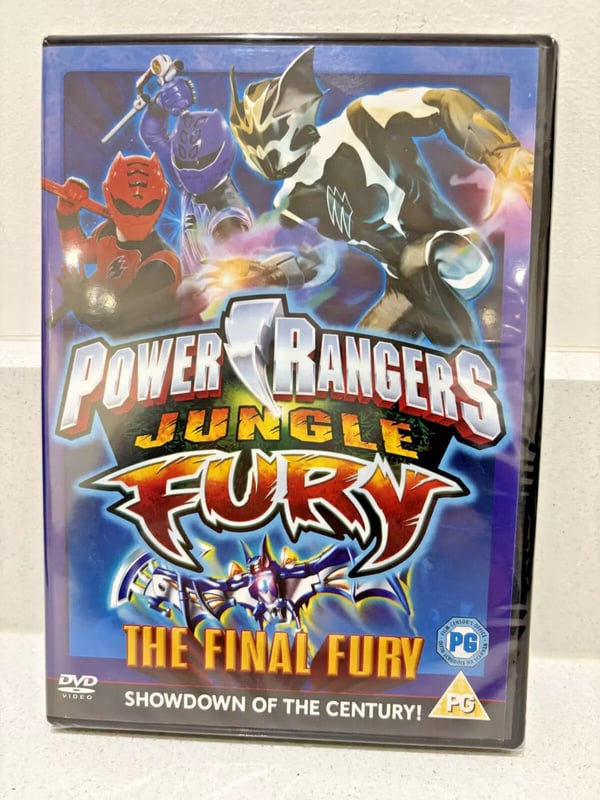 Power Rangers DVD Jungle Fury Vol 5 The Final Fury 5th Movie Brand New