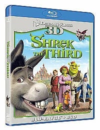 Shrek den tredje 3D (Blu-ray 3D + Blu-ray + DVD) [2007]