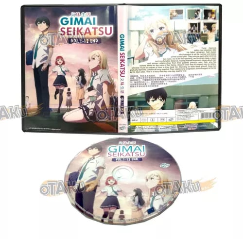 GIMAI SEIKATSU - COMPLETE ANIME TV SERIES DVD BOX SET (1-12 EPS) Brand New
