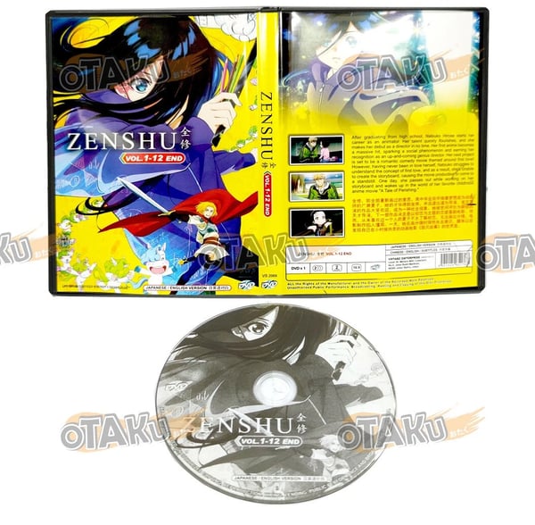 Zenshu - Koko Anime TV-sarja DVD Box Set (1-12 EPS) Eng Dub Zenshu - Koko Anime TV-sarja DVD Box Set (1-12 EPS) Eng Dub