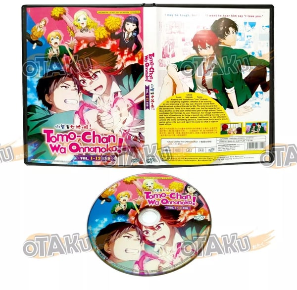 Tomo-chan Is a Girl! - Anime TV-serie DVD (13 afsnit, Engelsk dubbing)