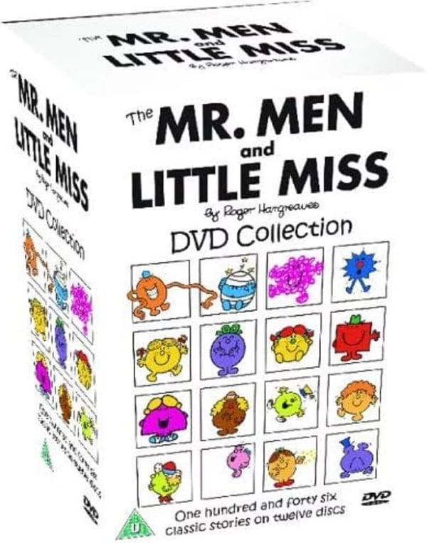 Mr Men & Little Miss Collection Volumes 1-3 12 DISC DVD BOXSET Brand New
