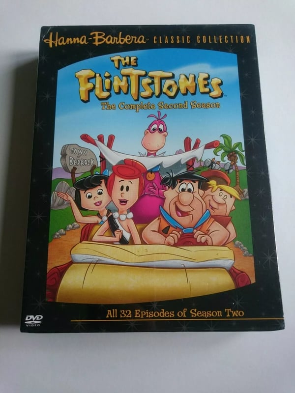The Flintstones - The Complete Second Season (4 Disc Region 1 NTSC DVD) Brand New