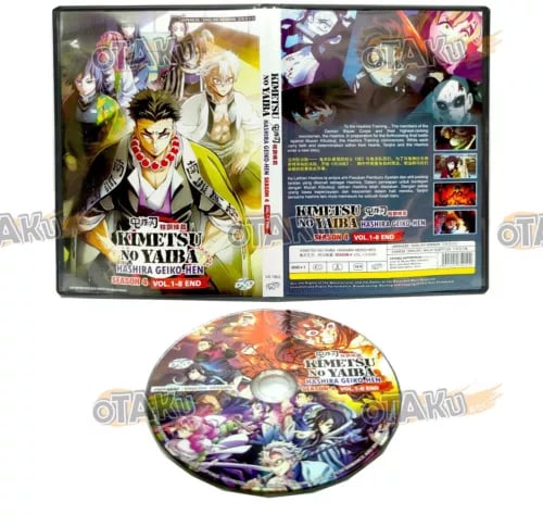 KIMETSU NO YAIBA : HASHIRA GEIKO-HEN (SEASON 4) - ANIME TV DVD (1-8 EPS) ENG DUB Brand New