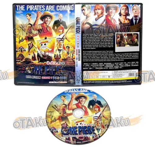 ONE PIECE LIVE ACTION (SEASON 1) - TV SERIES DVD (1-8 EPS) ENG DUB, Brand New