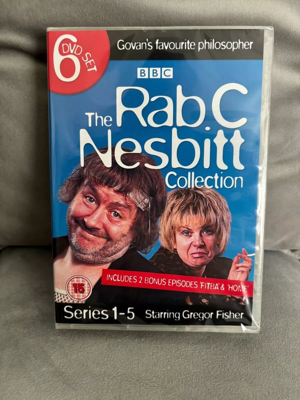 Rab C. Nesbitt: Samling 1-5, Fitba & Home DVD Rab C. Nesbitt: Samling 1-5, Fitba & Home DVD