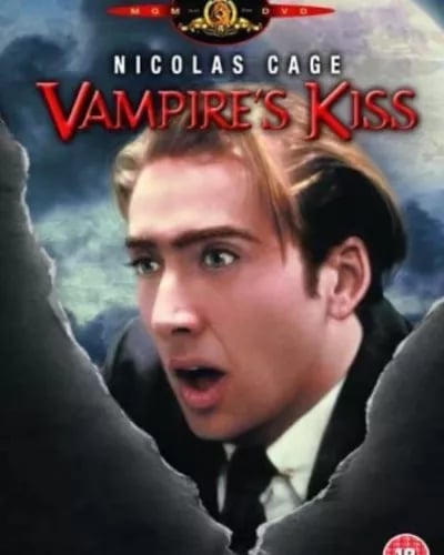 Vampire's Kiss DVD - Nicolas Cage (1989)