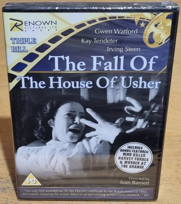 The Fall Of The House Of Usher / Who Killed Harvey Forbes DVD Brand New
